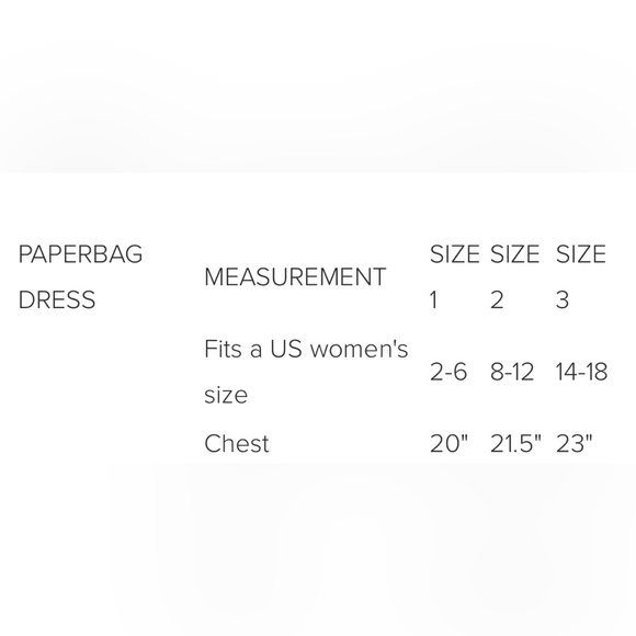 Language of the Birds Paperbag Dress Size 1 - Picture 4 of 4